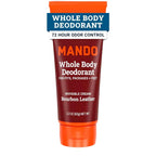 Mando Whole Body Deodorant for Men, Invisible Cream, Aluminum-Free Deodorant, Clover Woods Scent, 2.2 oz Mando