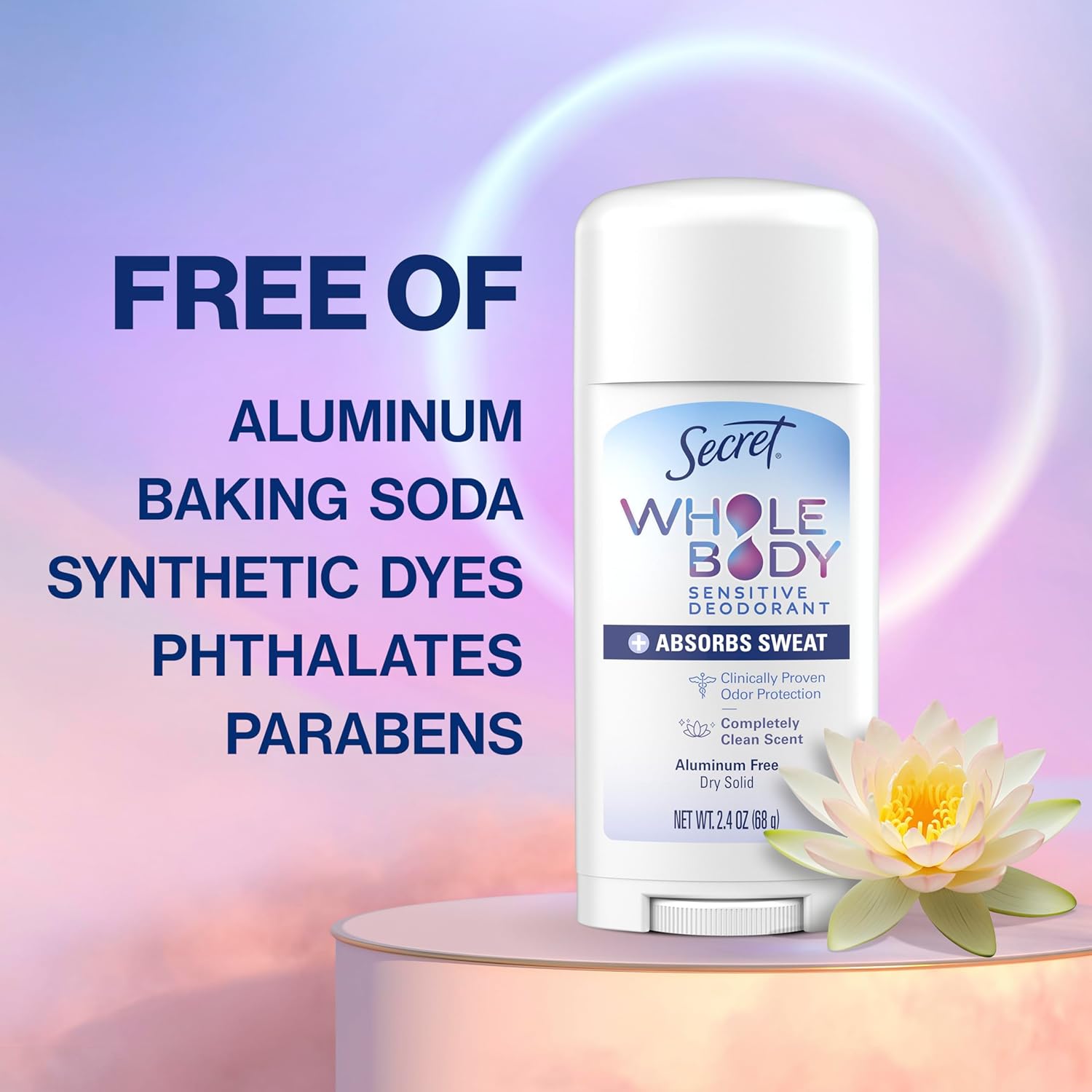 Secret Whole Body Deodorant Stick