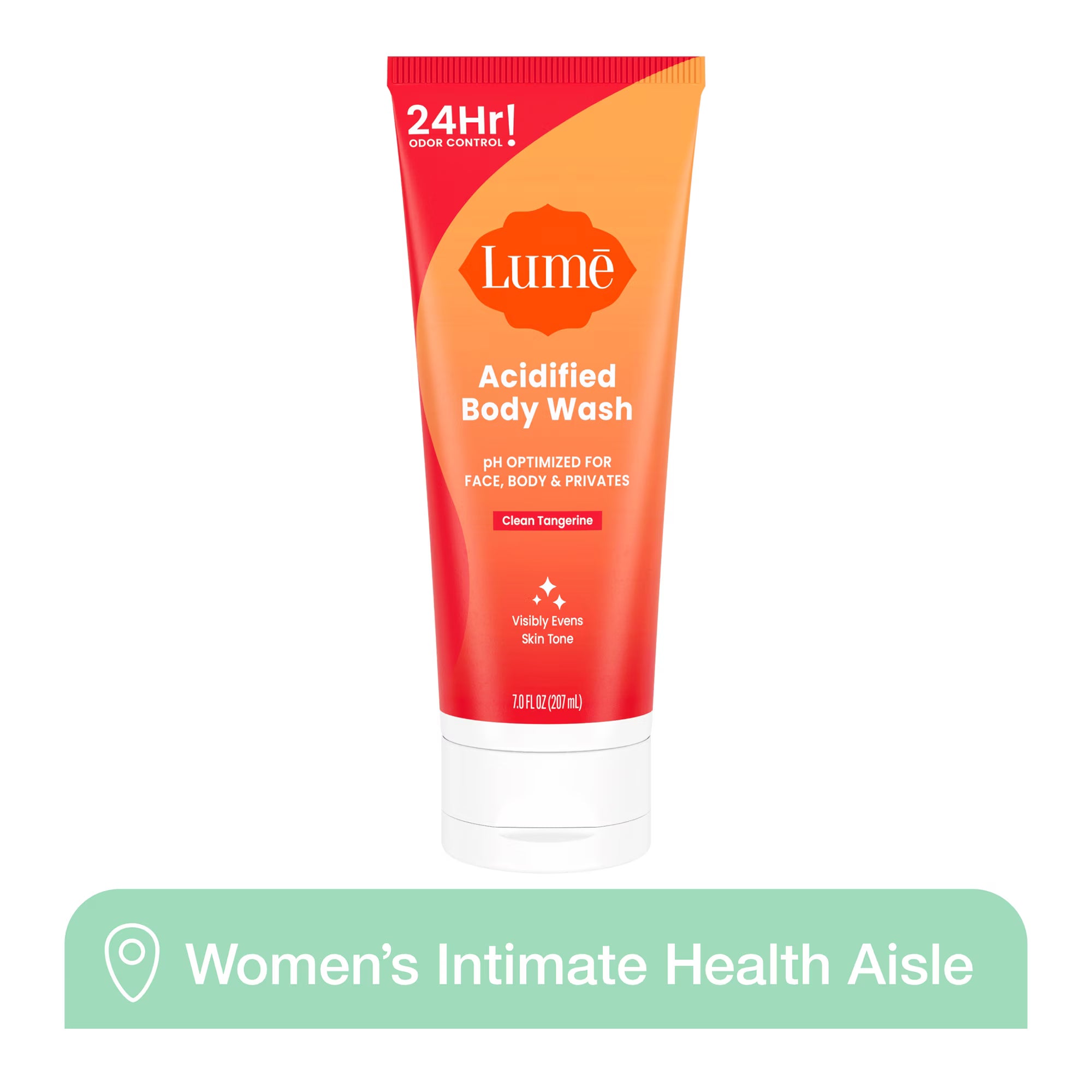 Lume Acidified Body Wash Tube