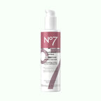 No7 Restore & Renew Dual Action Cleansing Lotion for bright, exfoliated skin, dermatologically tested