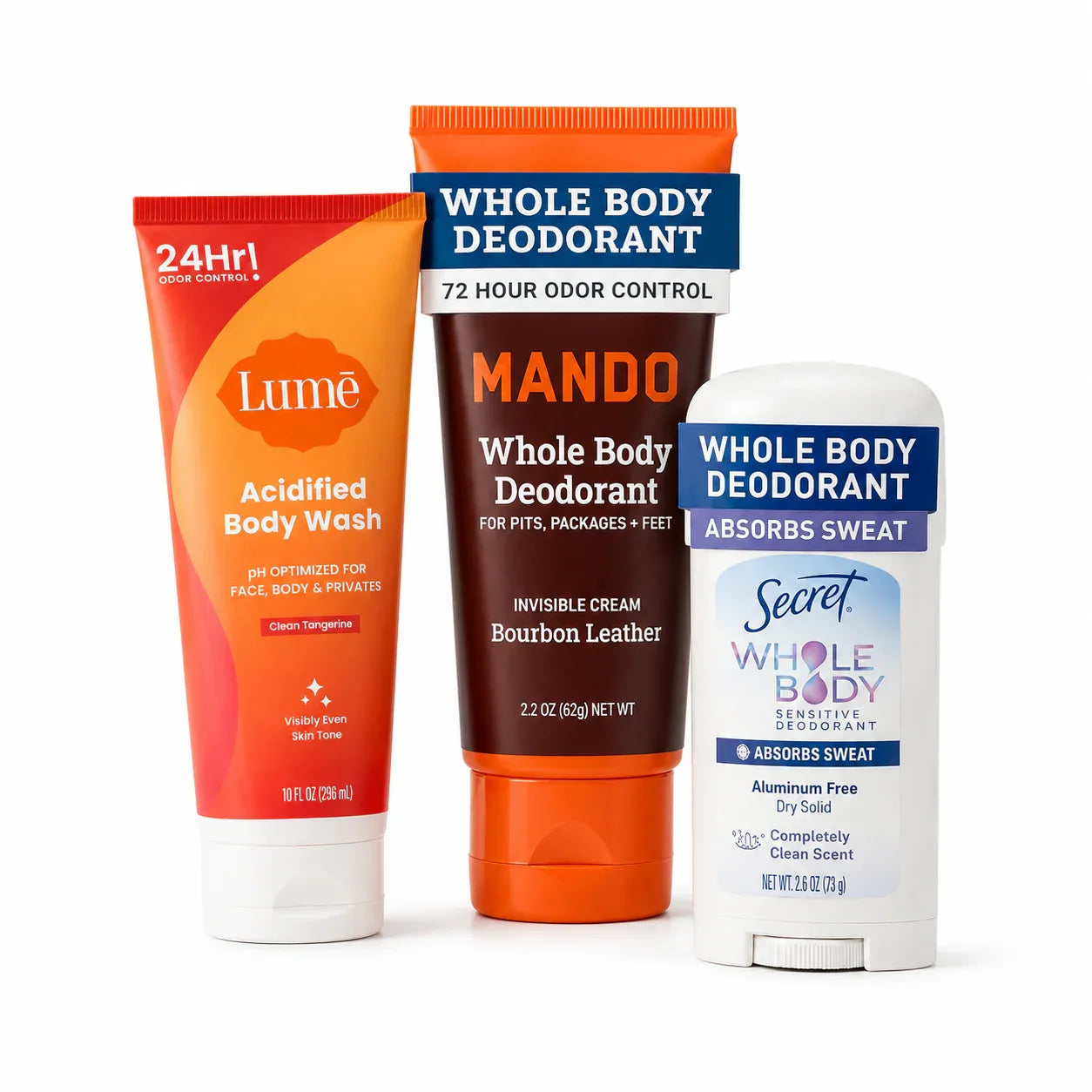 The Clean Confidence Whole-Body Deodorant Set Kove Daily