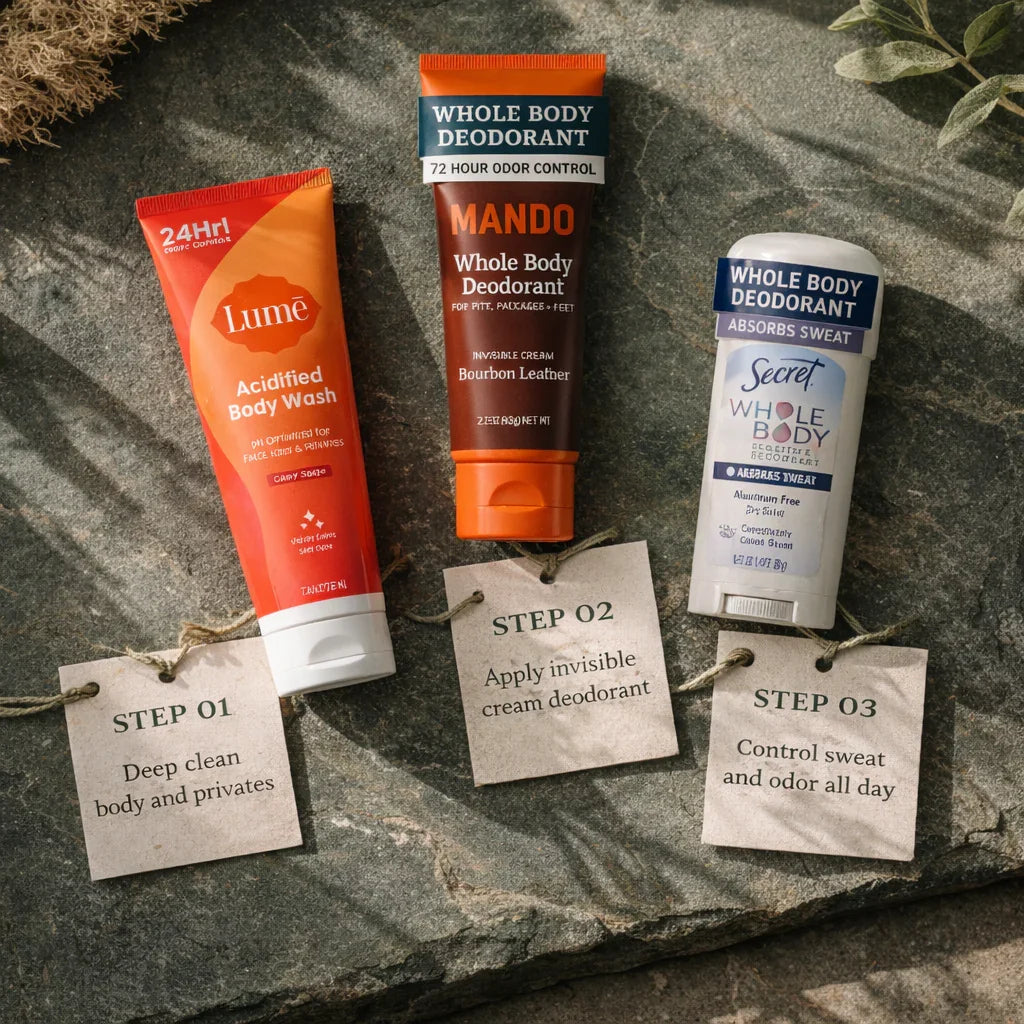 The Clean Confidence Whole-Body Deodorant Set Kove Daily
